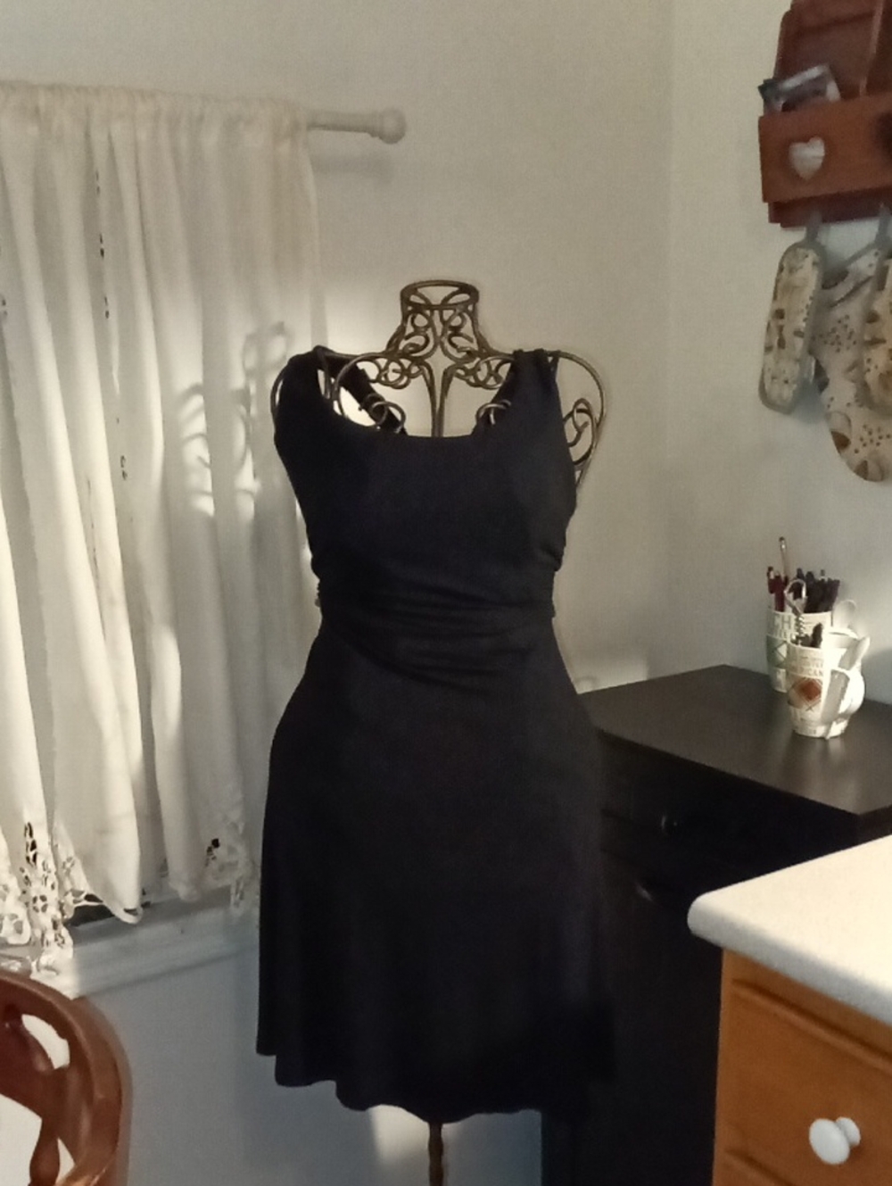 Old Navy Black Sleeveless Mini Dress